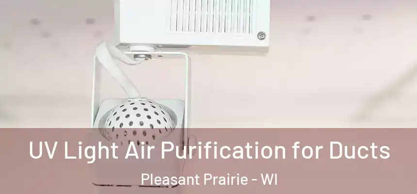  UV Light Air Purification for Ducts Pleasant Prairie - WI